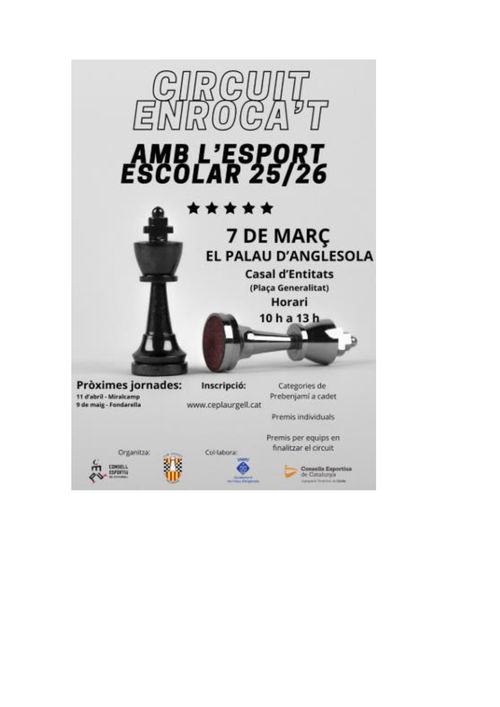 Circuit Enroca't amb l'esport escolar